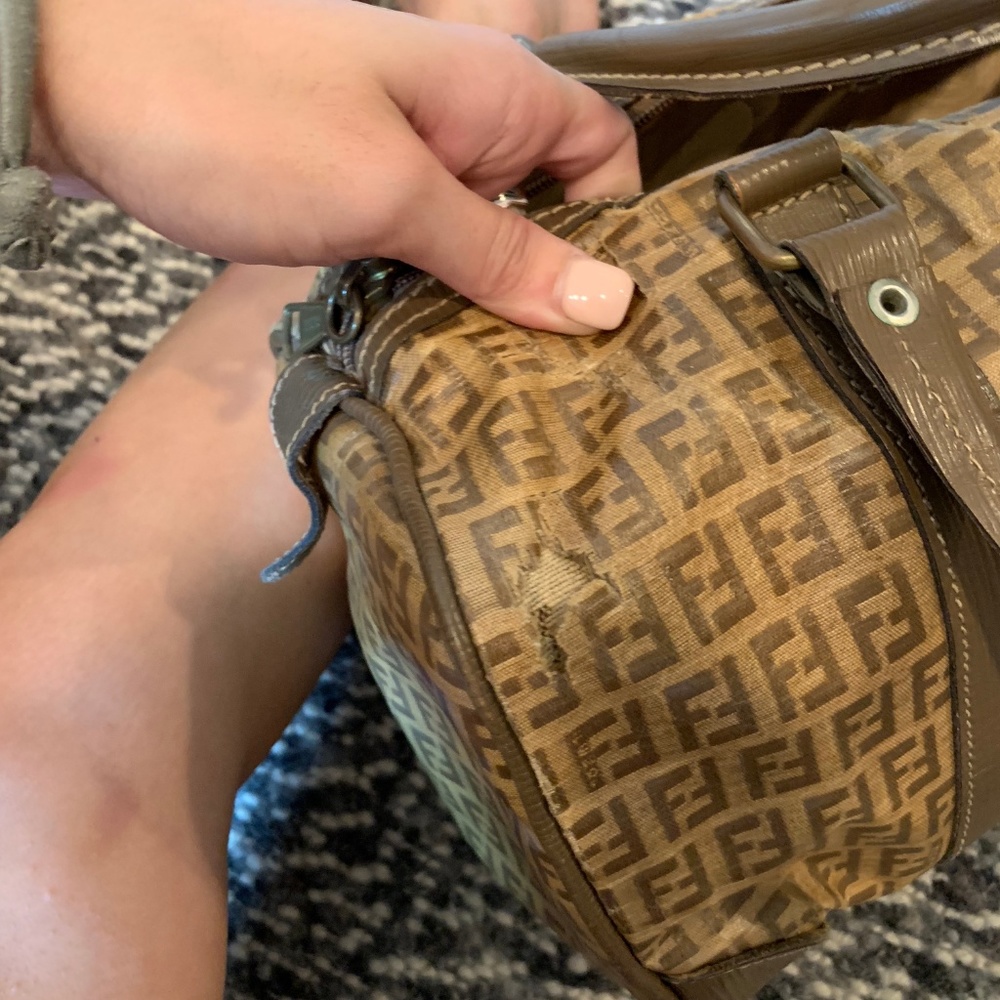 SOLD Fendi Bowler Bag - Picture 7 of 8